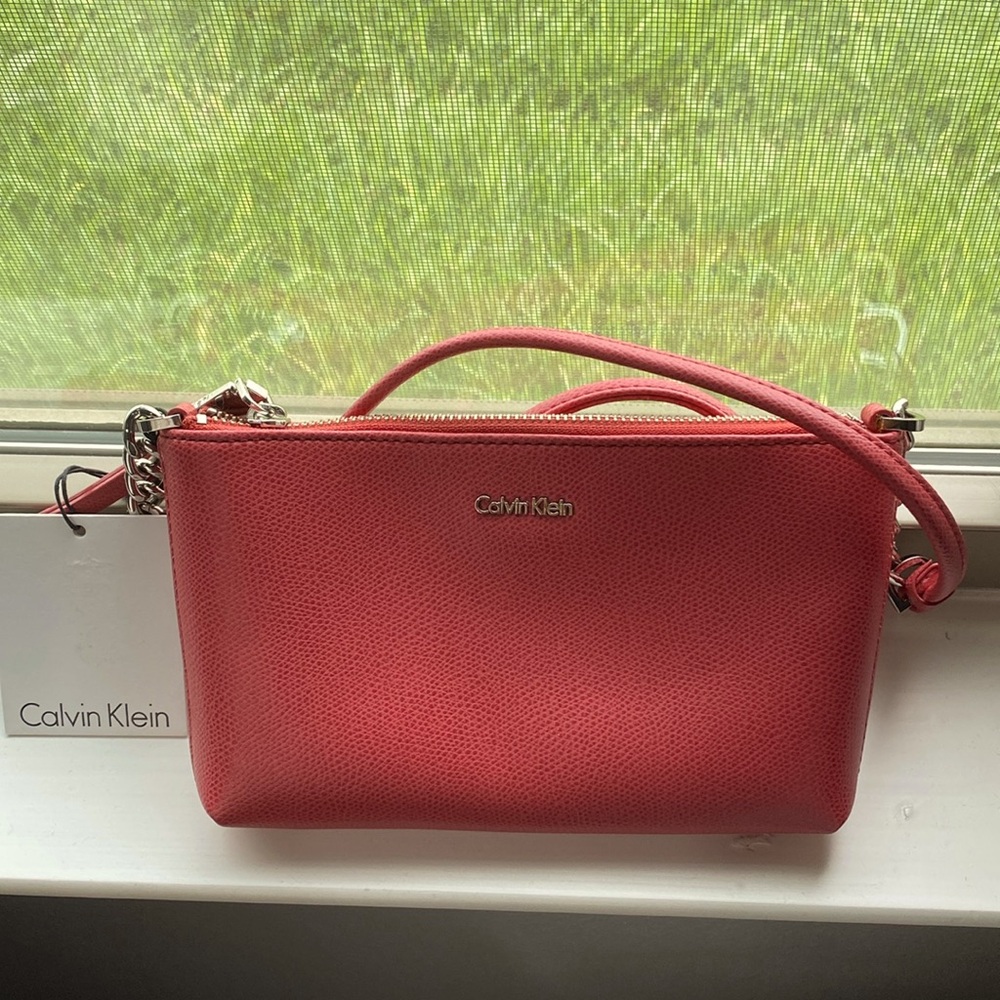 Calvin Klein Hayden Mercury Cross-Body Bag